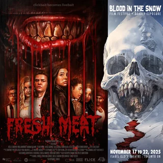 Blood in the Snow event poster